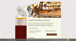 Desktop Screenshot of kumpelklause-senftenberg.de